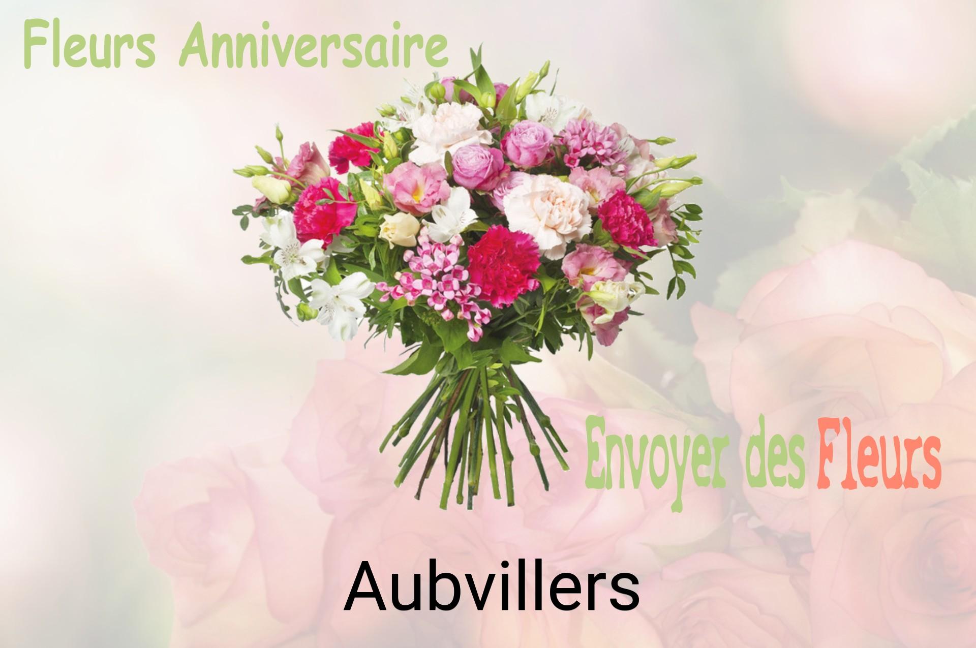 Bouquet de fleurs d’anniversaire livré à Aubvillers